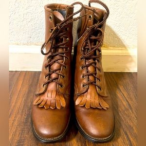 Lardero Woman’s Lace up Kiltie boots